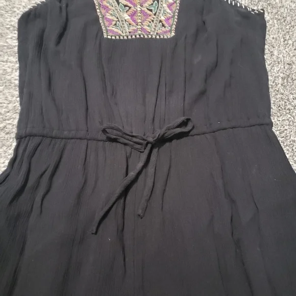 Anthro Jumpsuit with Beaded Embellishments - Picture 5 of 16